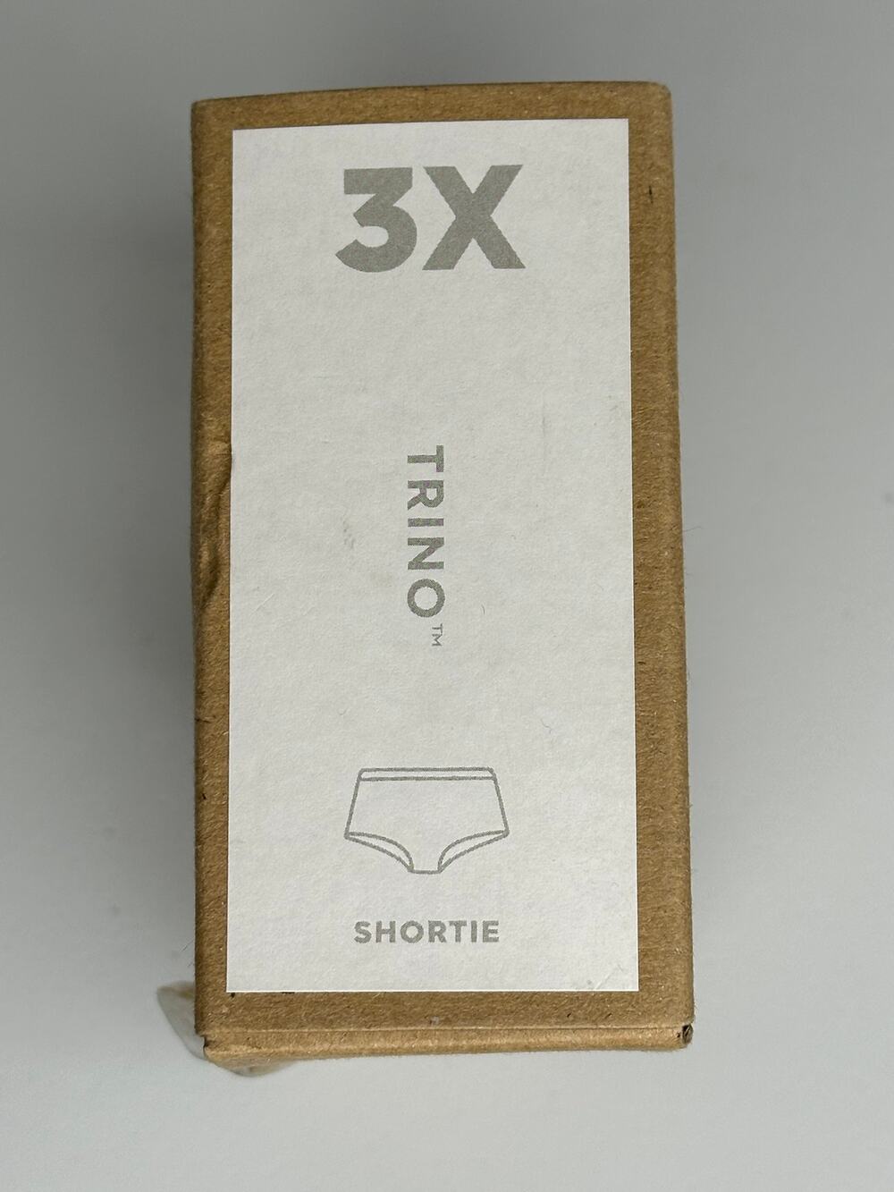 Allbirds Trino Shortie Panty Nimbus Cream 3XL NWT Merino Tree Rare 3X Boxers
